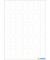Etikett 8x20mm Vielzweck weiss 280Et 1Pack