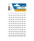 Zahlen 8mm 1-540 Papier ws sw 5Bl 1Pack