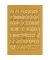 Buchstaben 12mm A-Z gold Prismaticfolie 1Bl 1Pack