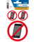 Hinweisetikett Vario wetterfest Kein Handy 1