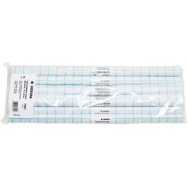 4008705723527 - 7001 Buchschutzfolie 40cm x 1m selbstklebend farblos glänzend 4008705723527 10 Meter