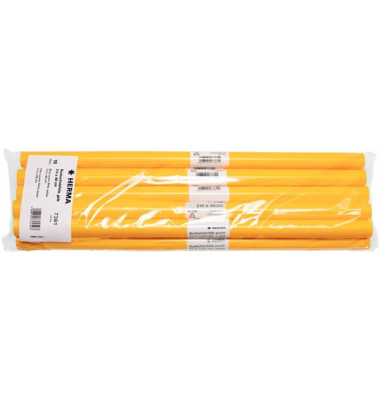 Buchschutzfolie 7361 40cm x 2m gelb transparent