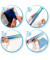 Buchschutzfolie 7363 40cm x 2m blau transparent