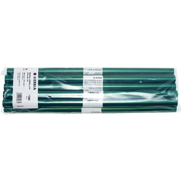 4008705724661 - Buchschutzfolie 7365 40cm x 2m grün transparent 4008705724661 10 Meter