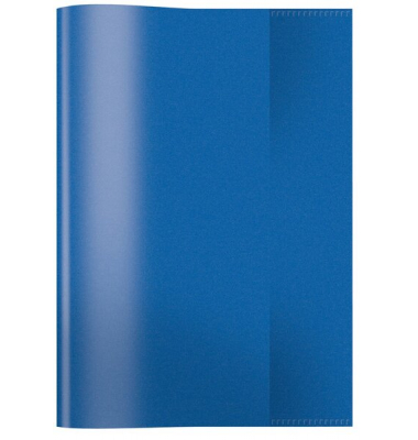 Heftschoner 7483 A5 Folie transparent dunkelblau