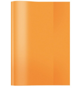 Heftschoner 7484 A5 Folie transparent orange