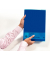 Heftschoner 7493 A4 Folie transparent dunkelblau