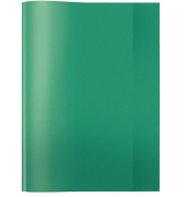 Heftschoner 7495 A4 Folie transparent dunkelgrün