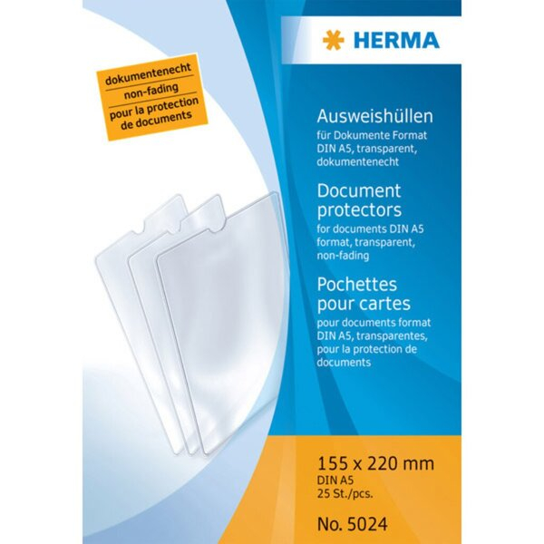 4008705789714 - Ausweishülle 155x220 mm transparent für Dokumente Format DIN A5 4008705789714 25 Stück 4008705789714 - Ausweishülle 155x220 mm transparent für Dokumente Format DIN A5 4008705789714 25 Stück