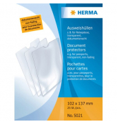 Ausweishülle 102x137 mm transparent für z.B. Reisepässe
