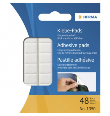 Klebepads 1350, 15 St&uuml;ck, 95x110mm (BxL), wiederabl&ouml;sbar
