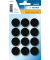Filzgleiter schwarz 22 mm 12 St 1Pack