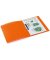 Ringbuch 19162, A4 2 Ringe 25mm Ring-Ø PP orange-transparent