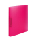 Ringbuch 19164, A4 2 Ringe 25mm Ring-Ø PP pink-transparent