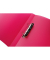 Ringbuch 19164, A4 2 Ringe 25mm Ring-Ø PP pink-transparent