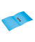 Ringbuch 19165, A4 2 Ringe 25mm Ring-Ø PP hellblau-transparent