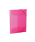 Sammelmappe A3 pink PP transluzent