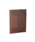 Sammelmappe A3 braun PP transluzent