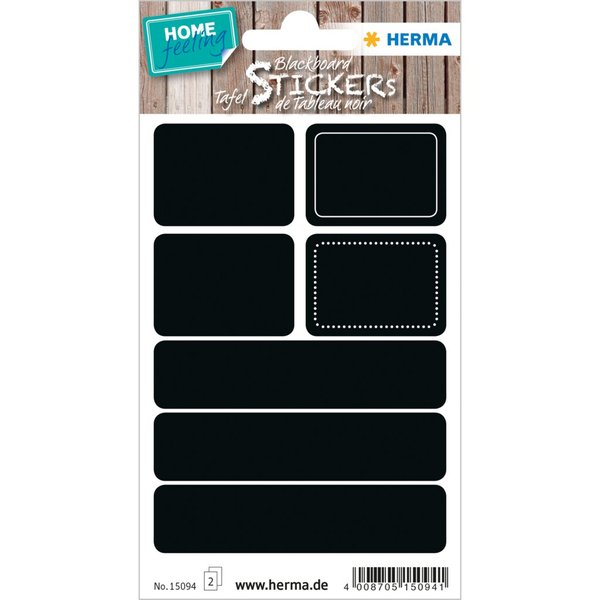 4008705912129 - HOME Tafeletiketten Rechteck 2 Blatt 1 Pack 4008705912129 HERMA 4008705912129 - HOME Tafeletiketten Rechteck 2 Blatt 1 Pack 4008705912129 HERMA