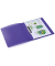 Ringbuch 19183, A4 2 Ringe 25mm Ring-Ø PP violett-transparent
