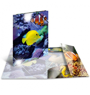 Sammelmappe Glossy A4 PP Fische