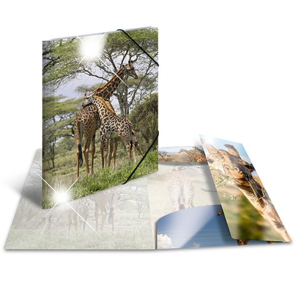 4008705920773 - Sammelmappe Glossy A3 PP Giraffe 4008705920773 HERMA 19332 3 Stü 4008705920773 - Sammelmappe Glossy A3 PP Giraffe 4008705920773 HERMA 19332 3 Stü