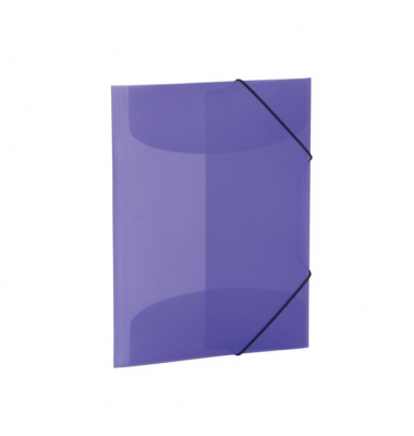Sammelmappe Transluzent -Designserie 19585, A3 violett transluzent, 0,4cm - 2cm F&uuml;llh&ouml;he, Polypropylen (PP)