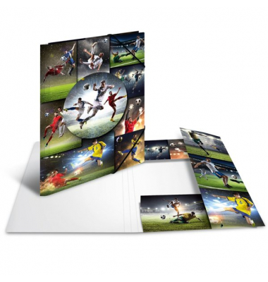 Sammelmappe A4 Football Material Karton