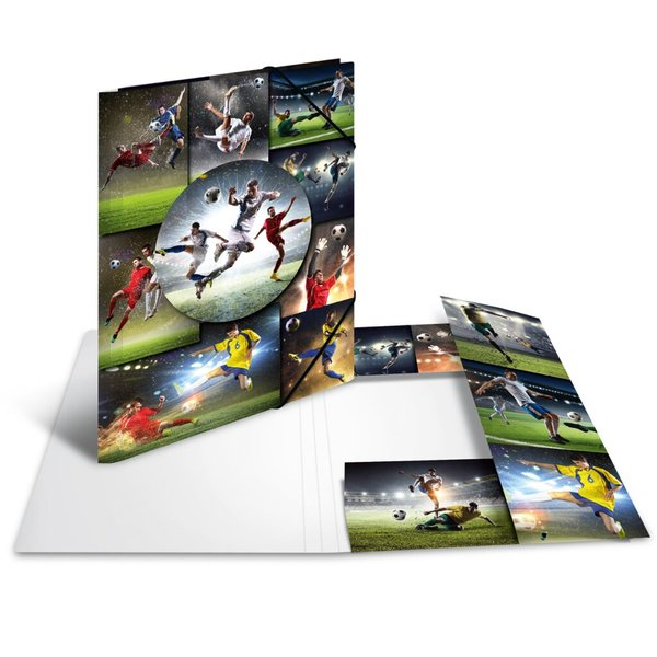 4008705921763 - Sammelmappe A4 Football Material Karton 4008705921763 HERMA 1929