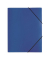 Eckspannmappe Lucy Trend 21613-07, A4 blau Polypropylen 80g, mit 3 Einschlagklappen