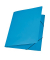 Eckspannmappe Lucy Trend 21613-13, A4 hellblau Polypropylen (PP), f&uuml;r ca. 250 Blatt  (80 g/m&sup2;), mit 3 Einschlagklappen