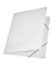 Eckspannmappe Lucy Trend 21638-02, A3 weiß Polypropylen 80g, mit 3 Einschlagklappen