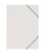 Eckspannmappe Lucy Trend 21638-02, A3 wei&szlig; Polypropylen (PP) 80g, mit 3 Einschlagklappen