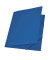 Eckspannmappe Lucy Colours 21638-07, A3 blau-transparent Polypropylen 80g, mit 3 Einschlagklappen