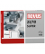 Heftklammern SUPER 042-0531, Stahldraht verzinkt, 23/10, Heftleistung 20-70 Blatt max. 