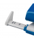 Locher E216 025-0540 blau bis 1,6mm 16 Blatt mit Anschlagschiene