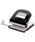 B&uuml;rolocher E 225 025-0575, schwarz, bis 2,5mm 25 Blatt, mit Anschlagschiene