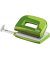 Locher E 210 fresh, bis 10 Blatt fresh grüngrau, Anschlagschiene