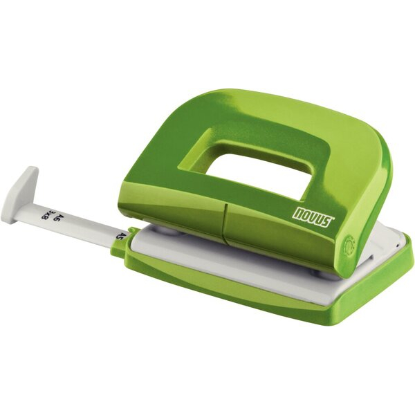 4009729057858 - Bürolocher E210 Evolution fresh 025-0599 grün bis 1mm 10 Blatt mit Anschlagschiene 4009729057858 Novus