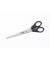 Papierschere 18cm, schwarzer ergonomischer Kunststoffgriff