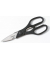 Papierschere 21cm, schwarzer ergonomischer Kunststoffgriff