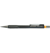 Druckbleistift 0,3mm mit Farbring gelb, gum. Griffzone