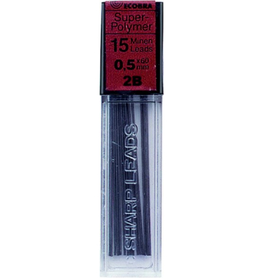 Druckbleistiftminen, 835506, Ø 0,5mm, 2B