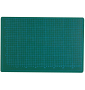 Schneidematte, 45x30cm, grünschwarz 5-lagig, bedruckt mit 10-und 50mm