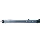 Radierstift nachfüllbar transparent schwarz # 760301