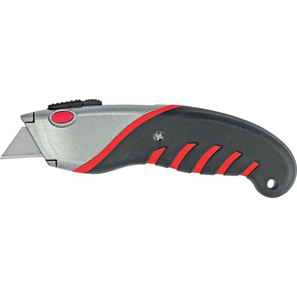 4011123616609 - Sicherheitsmesser Universal 9mm Haken-  und Trapezklinge automatischer Klingenrückzug 4011123616609 Ecobra