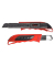 Ecobra Premium-Cutter, Metallgehäuse rot, für 9 mm, 4-Punkt-Arretierung,