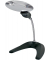 LED-Tisch-Standlupe mit flexiblem Halter, Ø 107 mm,Vergr.2x/Ø 18 mm,