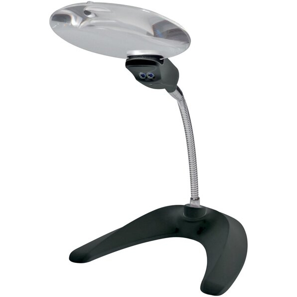 4011123659002 - LED-Tisch-Standlupe mit flexiblem Halter Ø 107 mmVergr2xØ 18 mm 4011123659002 828380