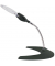 LED-Tisch-Standlupe mit flexiblem Halter, Ø 107 mm,Vergr.2x/Ø 18 mm,